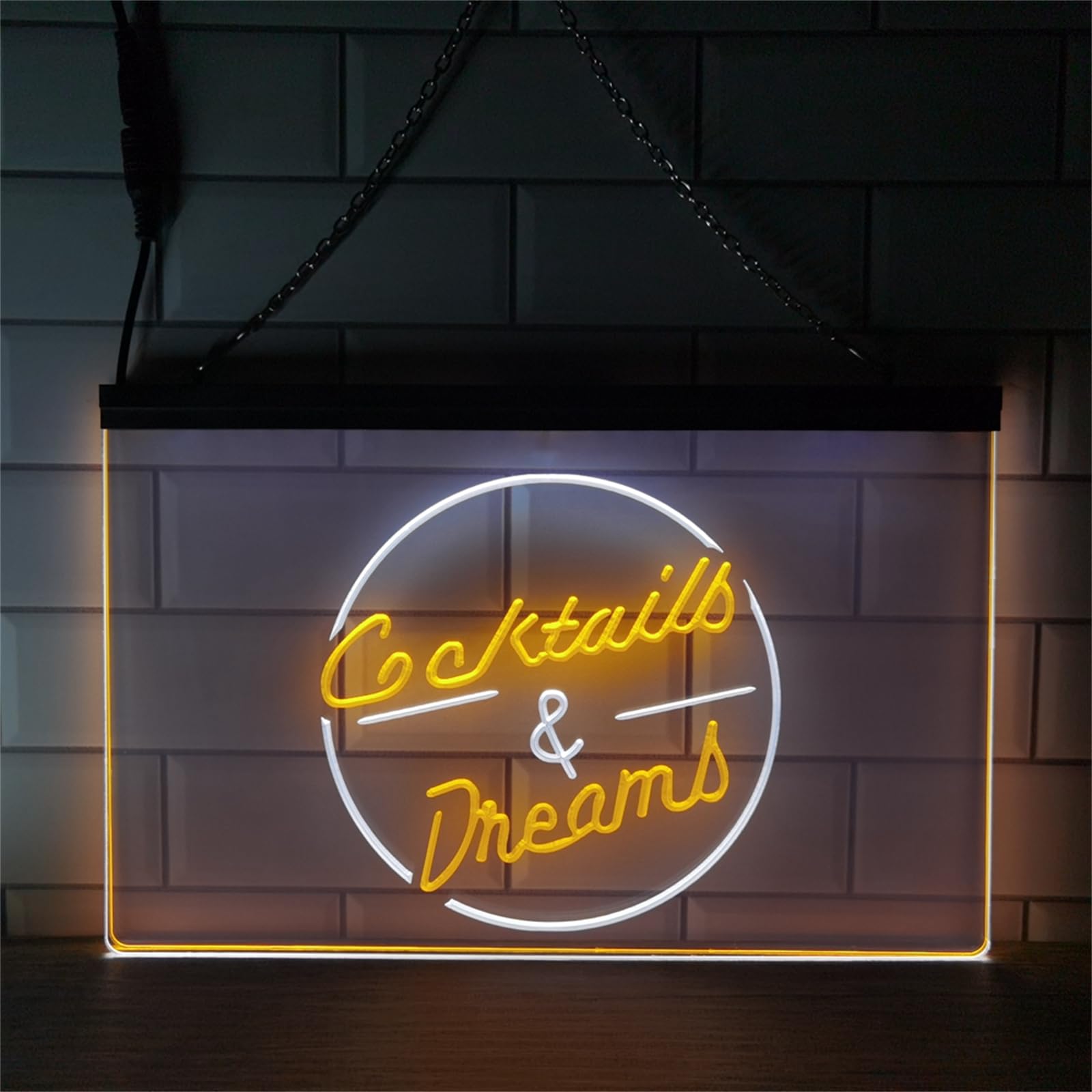 REWIS Cocktails & Dream LED Neon Signs