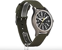 Vista 71 de Timex Reloj Expedition Scout de 1.575 in para hombre verde