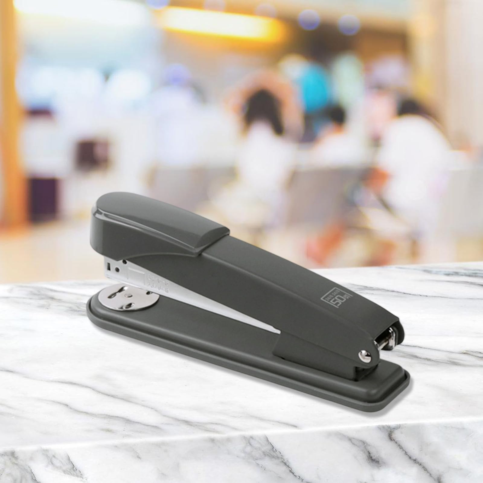 Montesy Desk Stapler Paper Stapler Metal Stapler 50 Sheets Effortless Stapler Booklet Stapler Heavy Duty Stapler for Home