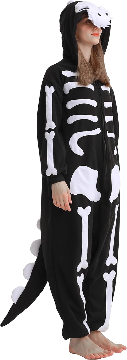 SAMGU Adult Onesie Animal Halloween Cosplay Costume One Piece Pajamas for Women and Men - Image 3