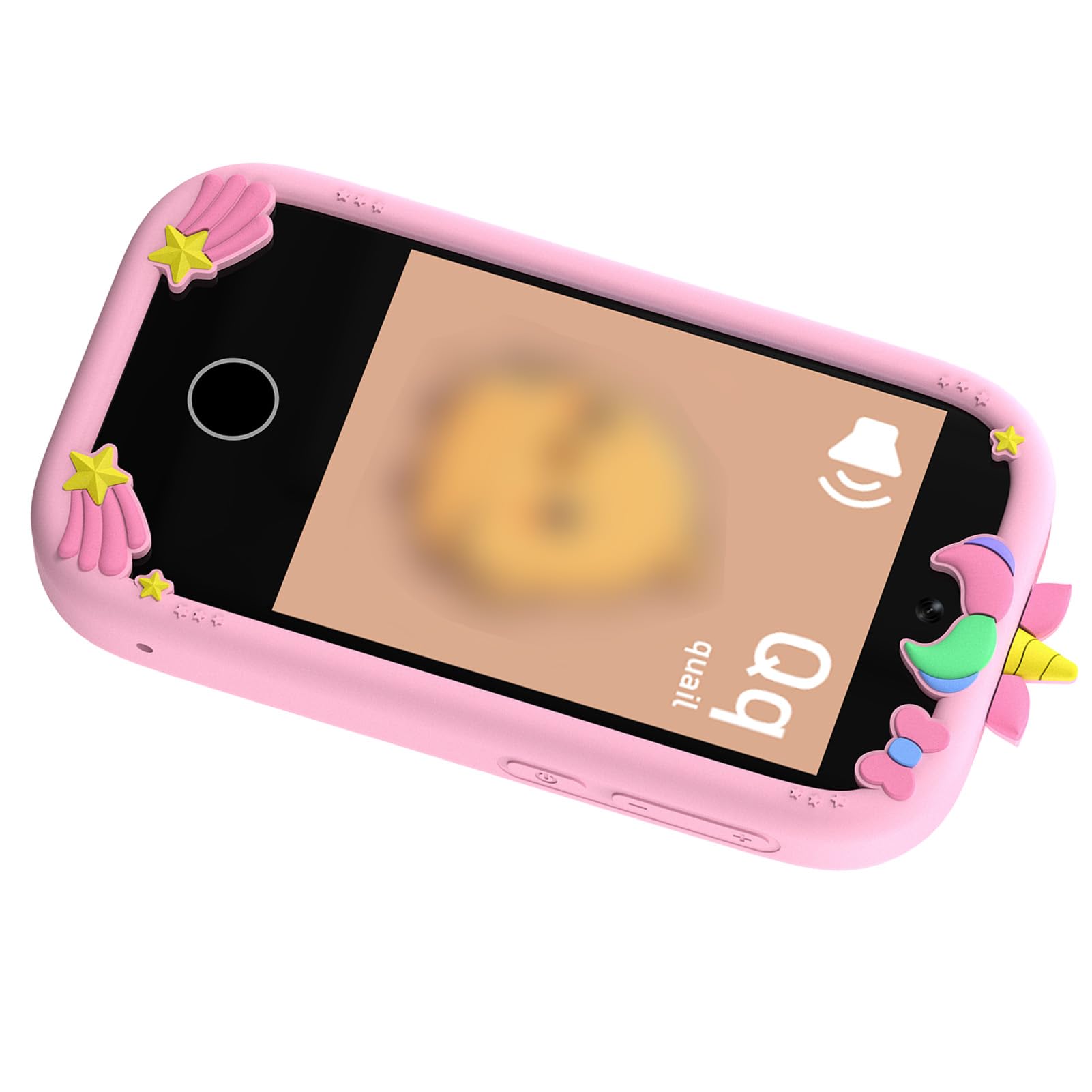 Smart Phone per Bambini con Touchscreen da 2,8 Pollici e Memoria da 32 GB per Intrattenimento e Apprendimento (PINK)