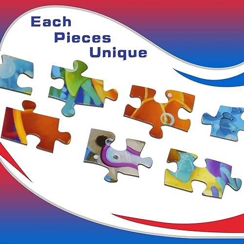 Miniatura 3 de HUADADA Rompecabezas para adultos de 1000 piezas, entrelazado de estantería perfectamente sin polvo, decoración del hogar, fiesta de cumpleaños,