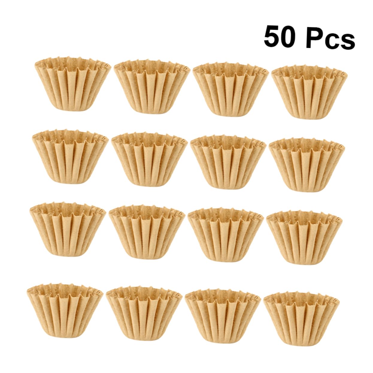 TOPBATHY 3 Juegos De Filtros De Papel Para Cafeteras De Goteo Manual Con Forma De Pastel Resistentes A Fugas Para Cafeteras De 1 A 2 Tazas (50 Unidades)