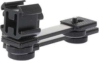 Mikinona 1pc Camera Adapter Microphone Boom Stand Desktop Mic Mic for Camera Alloy Mic Rack Selfie Rack Fill Light Rack Microphone Storage Rack Creative Fill Light Holder Black Selfie Stand