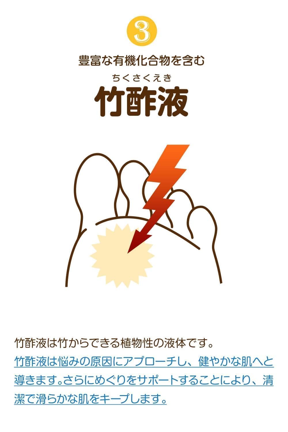 Amazon.co.jp: 北の快適工房 『クリアフットヴェール』 25g 竹酢液