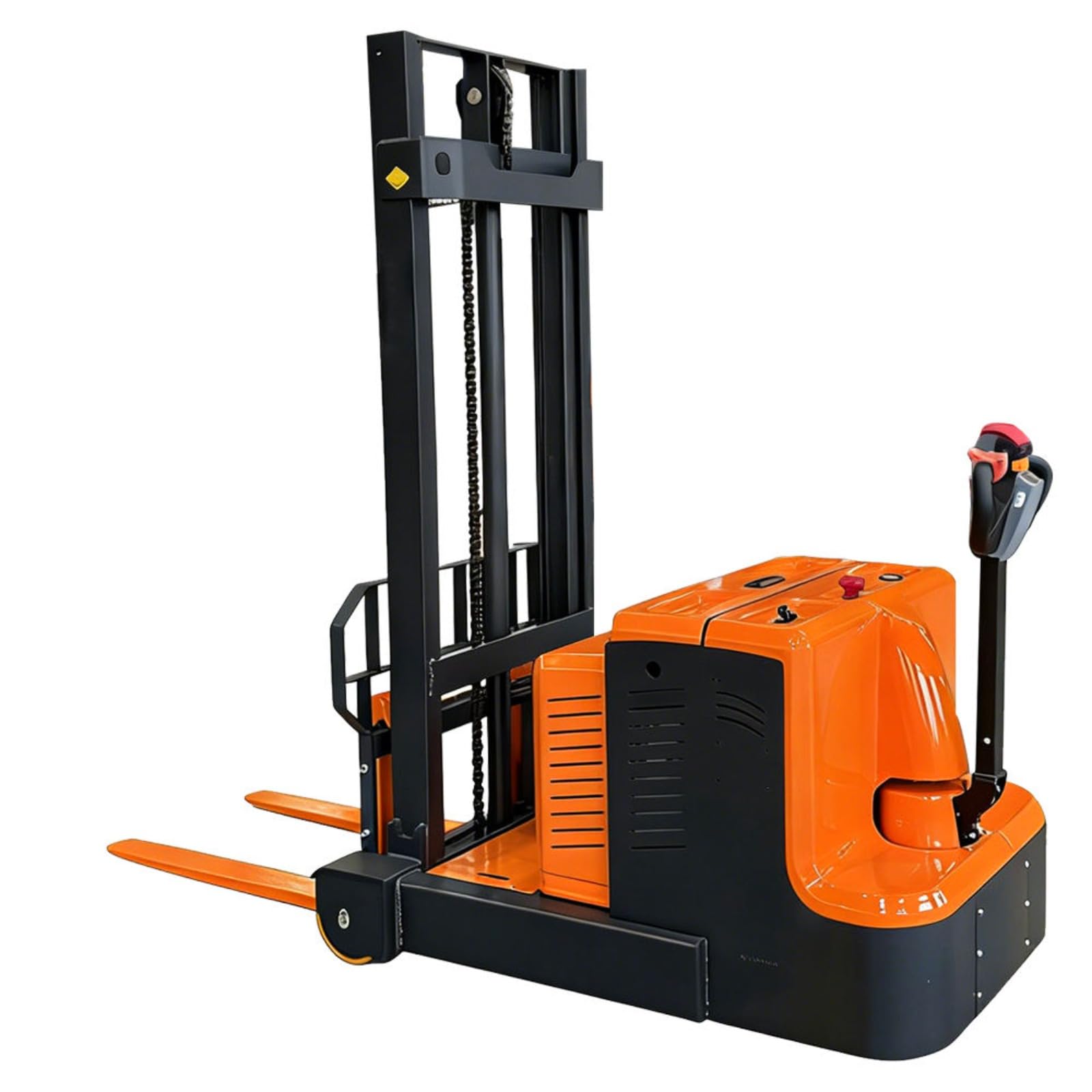 Impilatore di pallet elettrico e manuale, impilatori mobili ad alto sollevamento, camion idraulico compatto per magazzino, fabbrica, supermercato, logistica e movimentazione dei materiali di piccolo