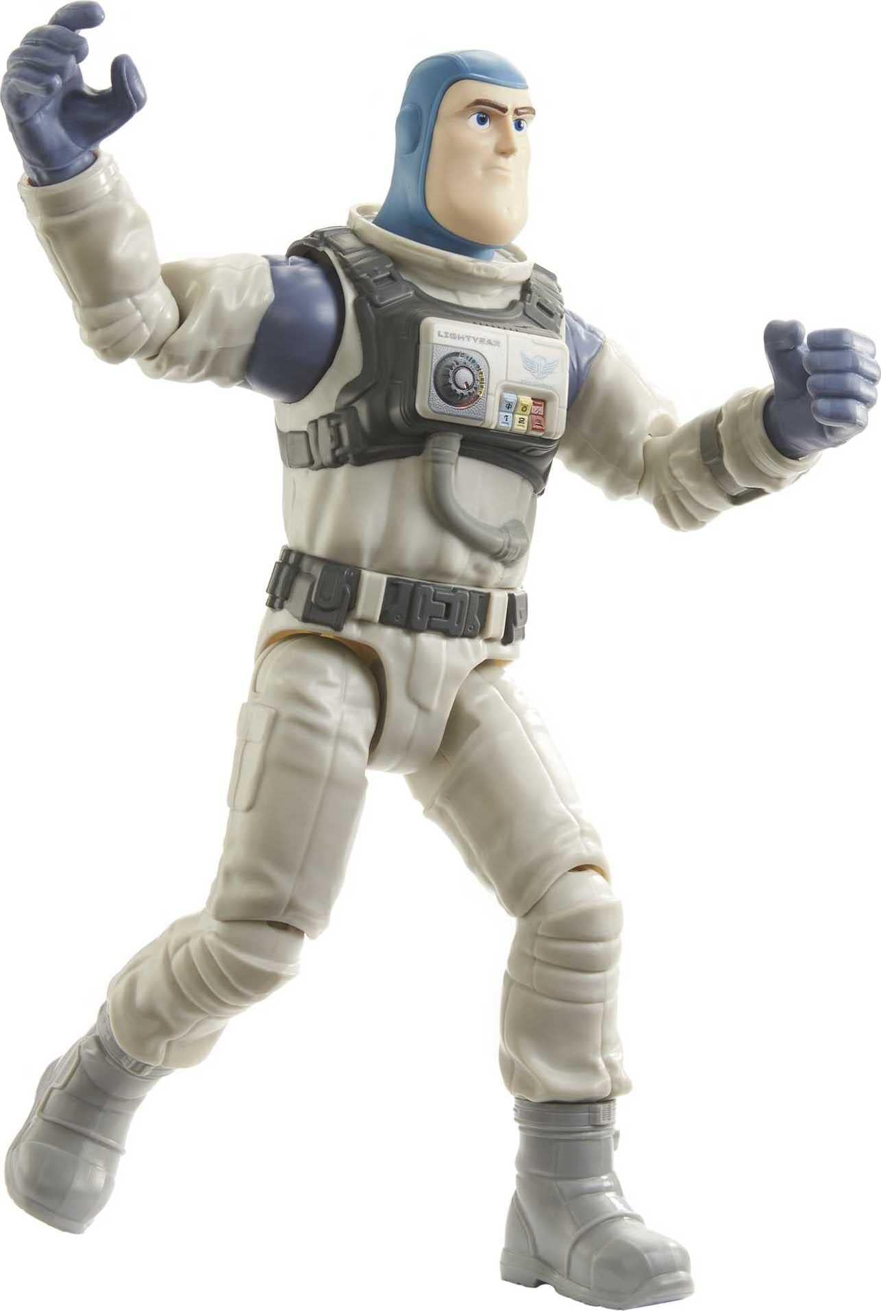 Mattel Disney and Pixar Lightyear Large Scale XL-01 Buzz Lightyear Action Figure with 14 Movable Joints, 12-inch Collectible Inspired by the Movie