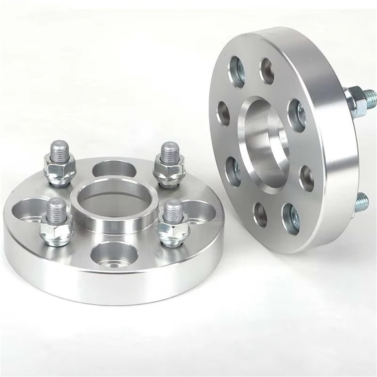 Crawler Widener Adaptateur D'entretoise De Roue PCD 4x100 CB 57,1 Mm D'épaisseur 4 Ergots M12x1,5 Pour Jetta 2 Pièces(2PCS 30mm Silver)