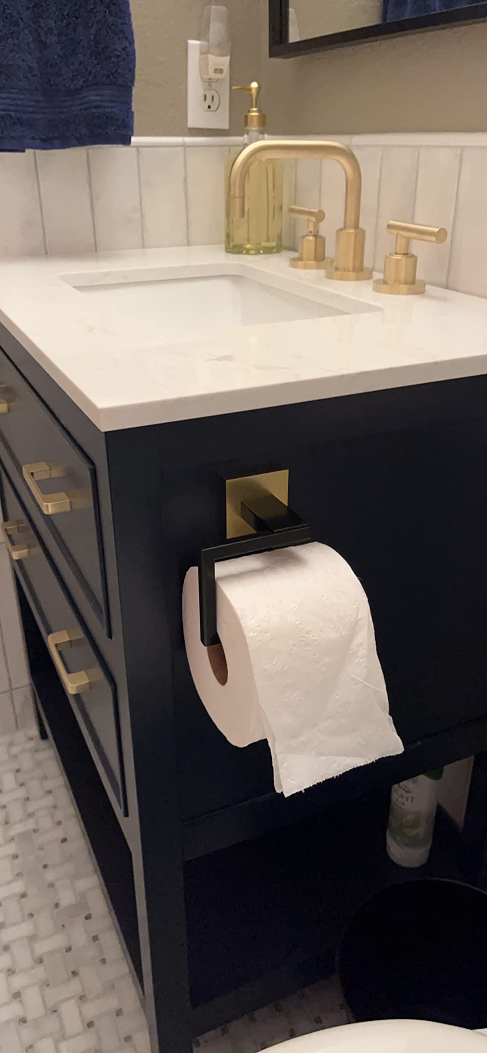 10/mo Finance YACVCL 5Piece Bathroom Hardware Accessories Set 23.6