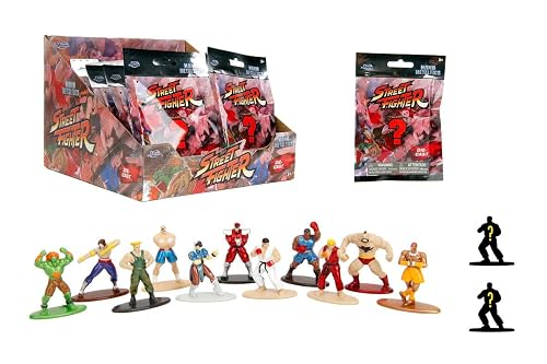 Jada - Figura metal 4 cm Street Fighter Jada modelos surtidos