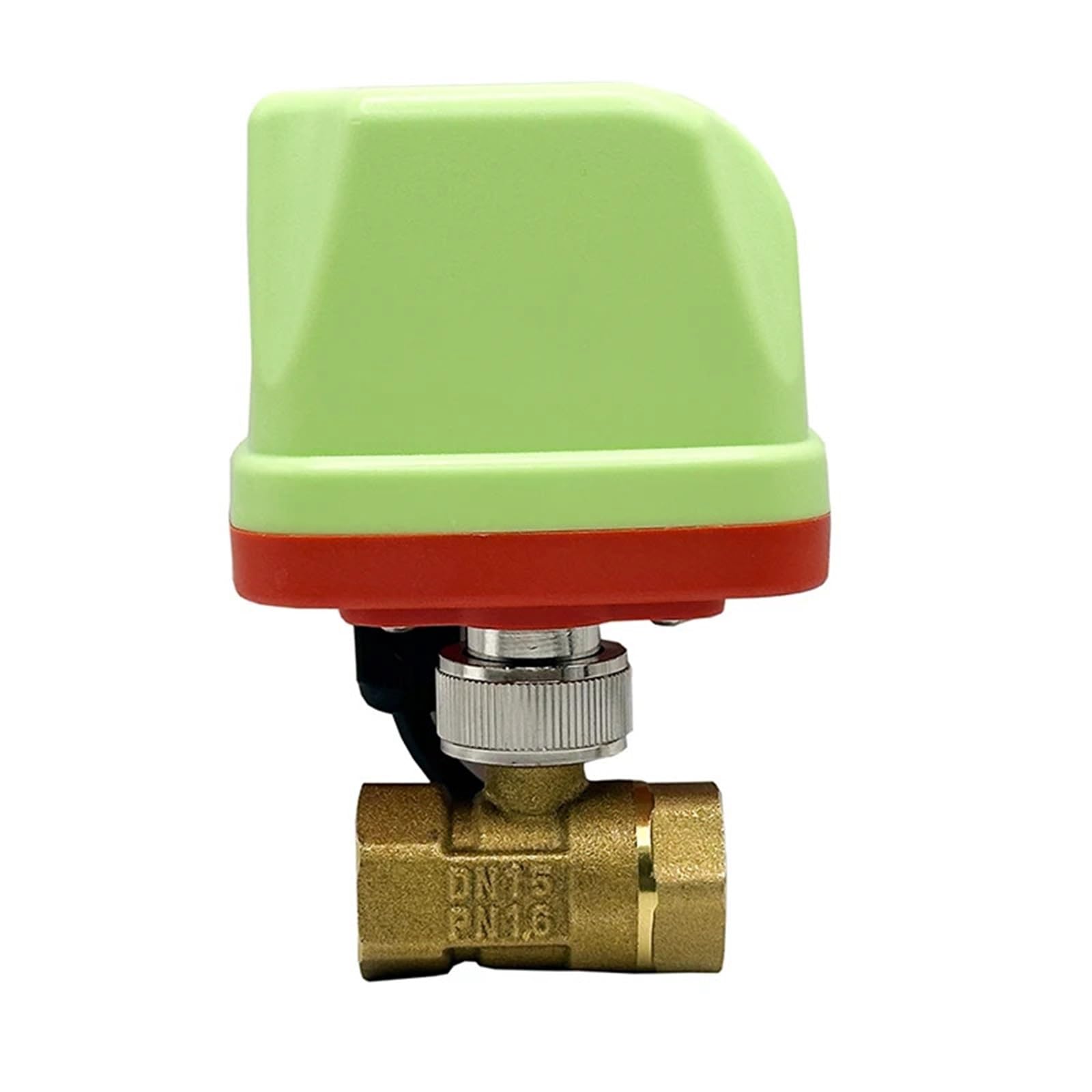 Valvola a sfera motorizzata impermeabile IP65 da 1/2", 3/4", 1", 2", valvola a sfera in ottone a 3 fili e 2 controlli, motore in metallo Big Tq(1/2",24VDC_CR03)