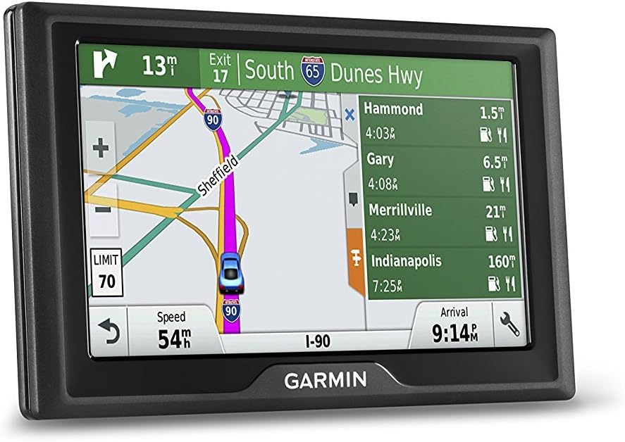 Get Special Price Garmin Drive 50 USA + CAN LMT GPS Navigator System with Lifetime Maps and Traffic, Driver Alerts, Direct Access, and Foursquare data (Renewed)