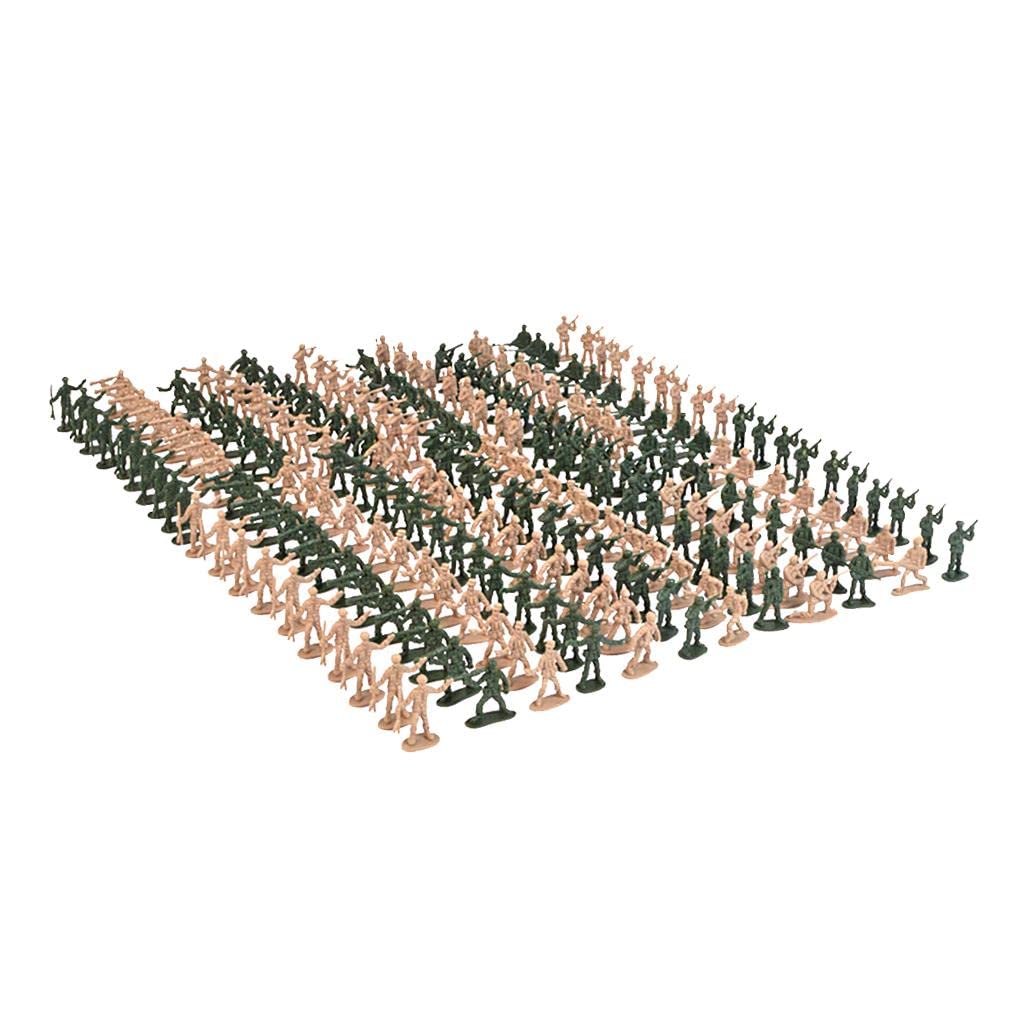 CALANDIS® 360pcs/set 1/72 Plastic Military Soldiers Figurine Army Sand Table Model | 360 Pieces Soldiers Figurine - Image 5 thumbnail