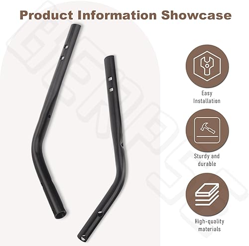 Miniatura 3 de 136-5924-05 Mango inferior derecho y mango inferior izquierdo 136-5923-05 compatible con cortacésped Toro de 21 pulgadas con mantillo/ensacado