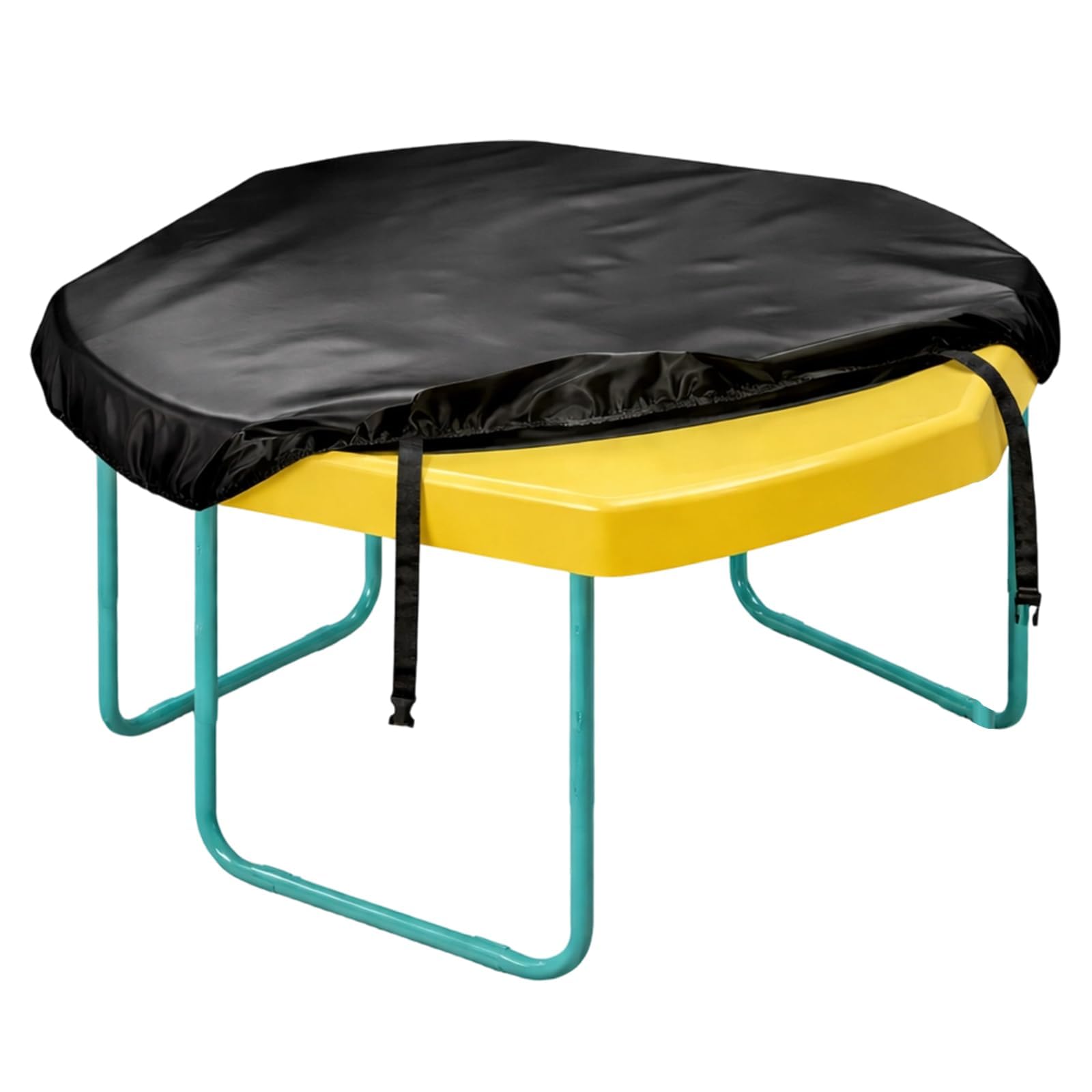Tuff Tray Cover and Stand Accessories, Universal Fit for Outdoor Play Protection, Weather-Resistant Storage Solution for Tuff Trays, 100 x 100 cm Black Protective Cover