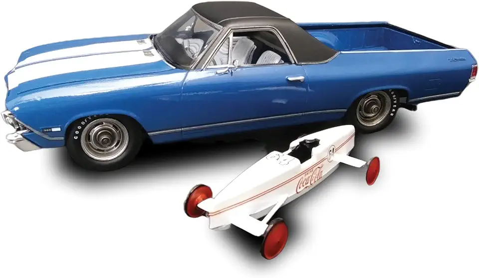 AMT AMT1362 Coca-Cola 1968 Chevy El Camino SS 1:25 Model Kit