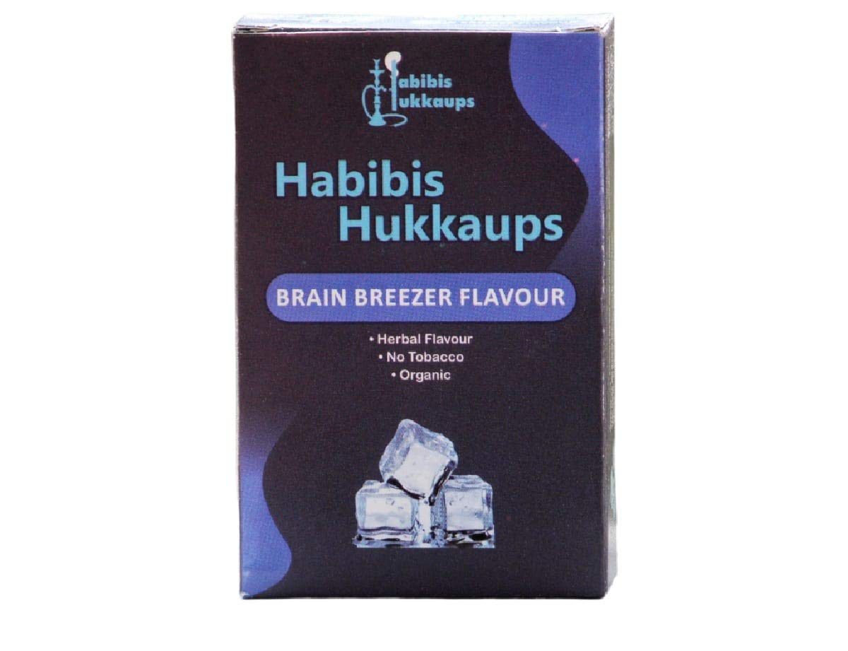 AMAZE HABIBIS HUKKAUPS Herbal Hookah Flavour Brain breezer Flavour with