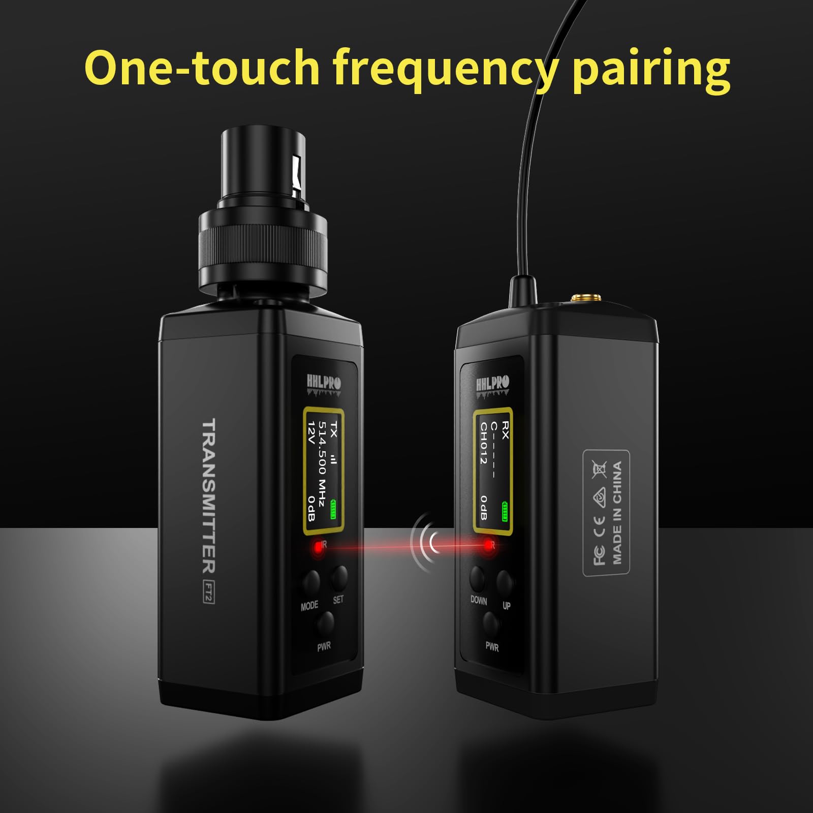 Xvive U4 Wireless In Ear Monitor HHLPRO UHF Wireless In-Ear Monitor ...