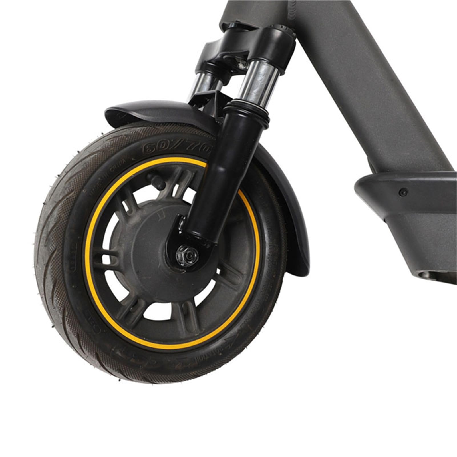 Walmeck Fourche avant de trottinette électrique avec amortisseur et béquille compatible