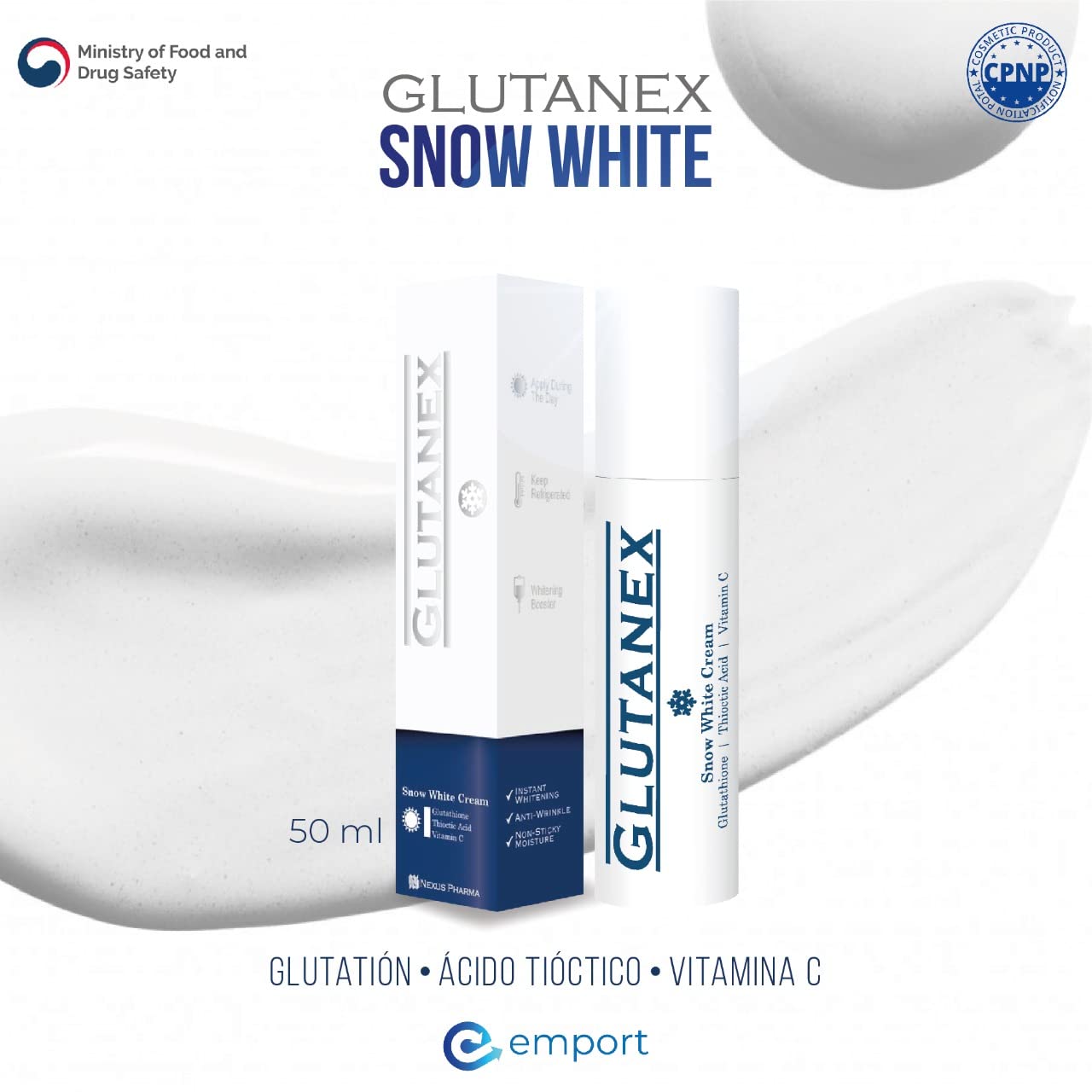 Glutanex Snow White Cream 50ml