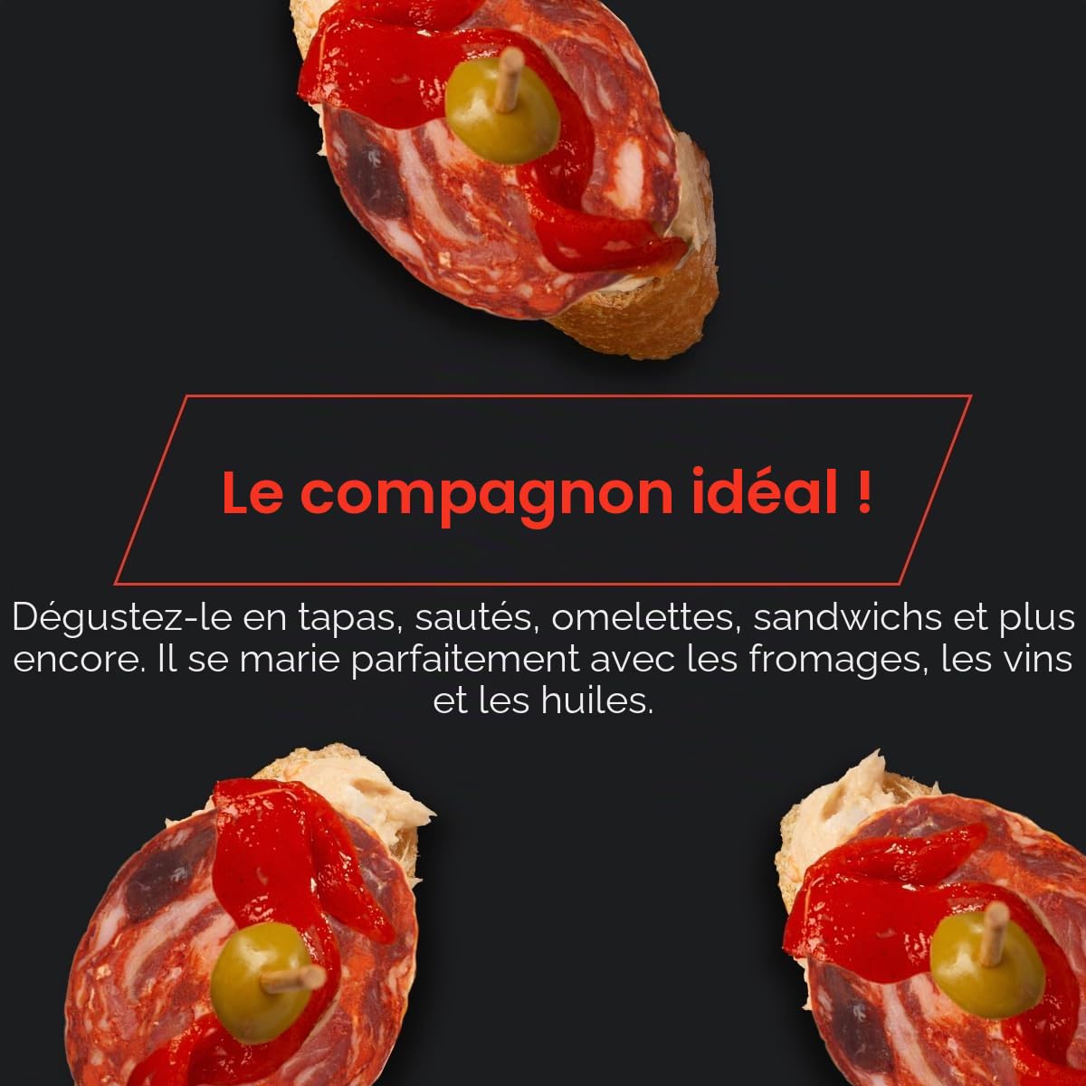 Morcón ibérique nourri aux glands - EIbérico