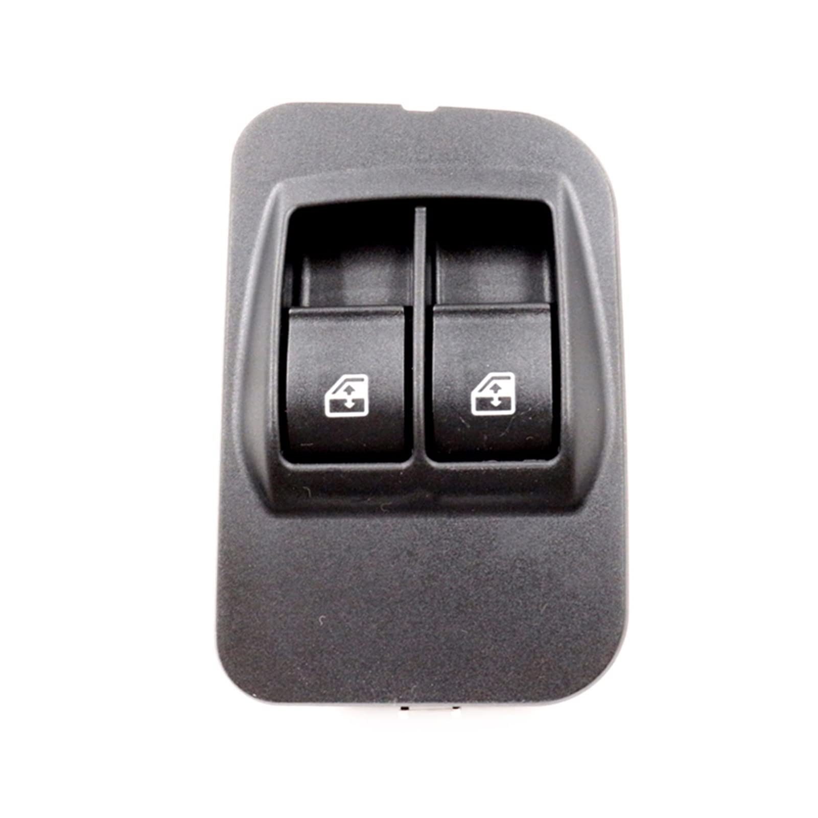Yctze Power Master Alzacristalli Interruttore di controllo per Peugeot Bipper Fensterheberschalter Schalter Fenster 6490.G8 Vorne Links ABS nero