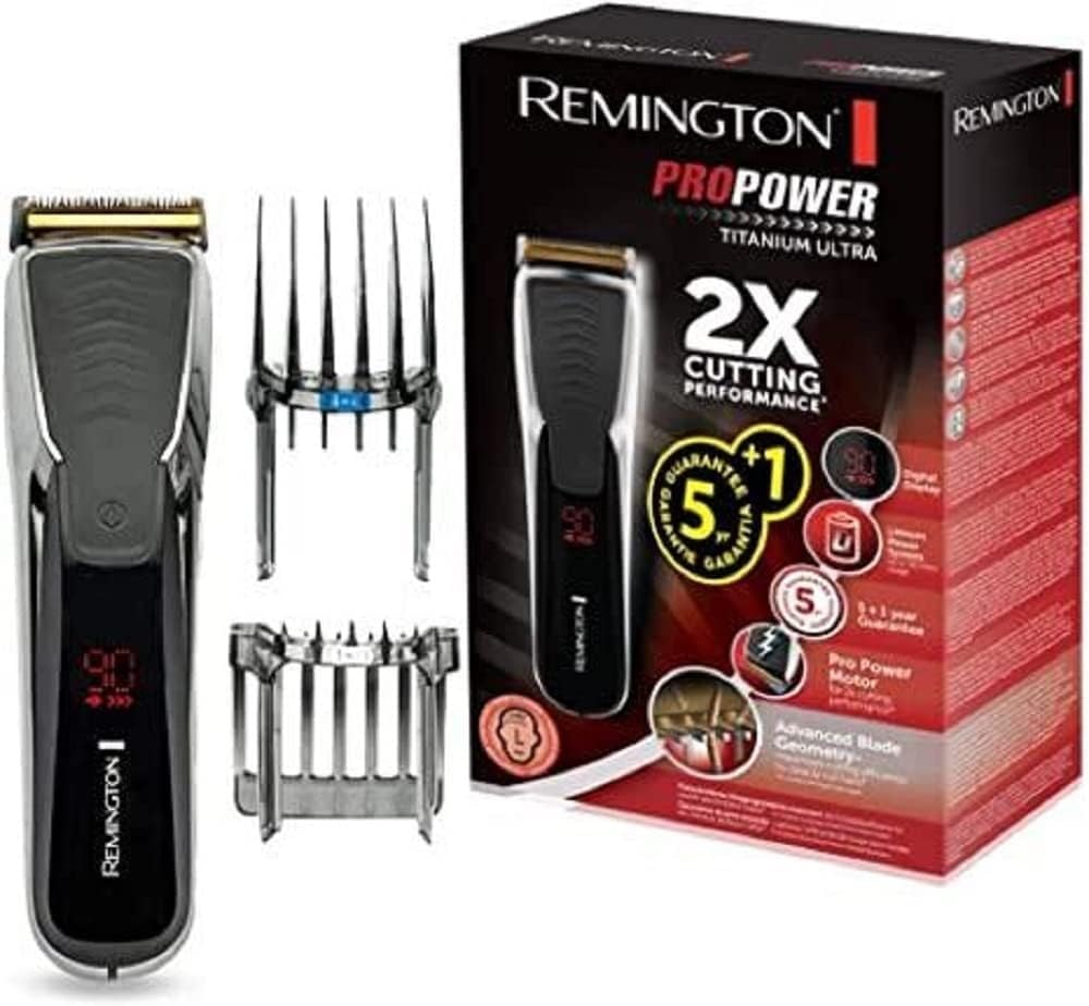 Hc7170 Pro Power Titanium Ultra Trimmer, Black