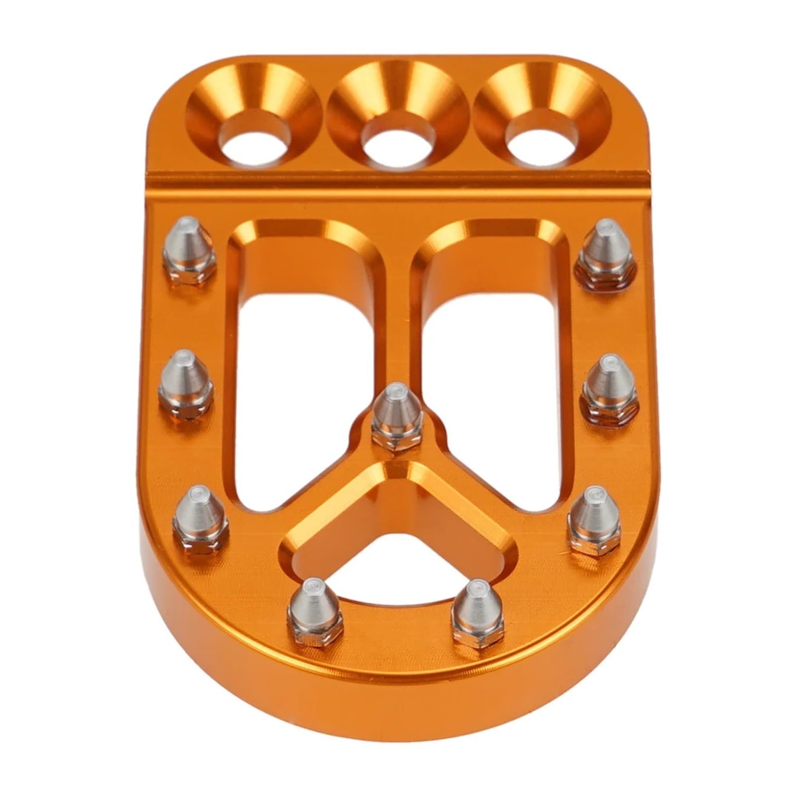 Stopki motocyklowe Pasuje do 790 890 Adventure/R Husqvarna Norden 901 końcówka pedału hamulca przedłużka dźwigni Stopki do motocykla(Orange)