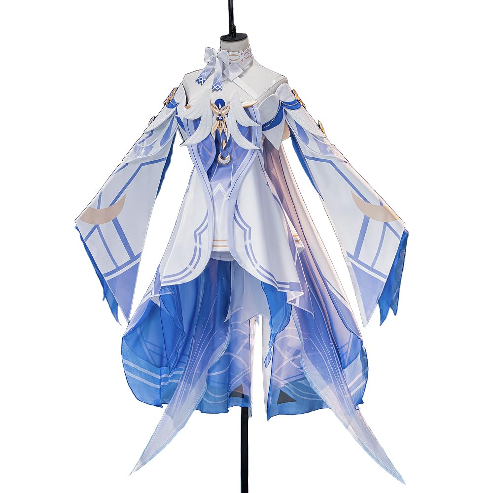 Photo 1 of KIRA KIRA Columbina Cosplay Costume Doki-N Genshin Columbina Cosplay Halloween Costume Song of the Welkin Moon
