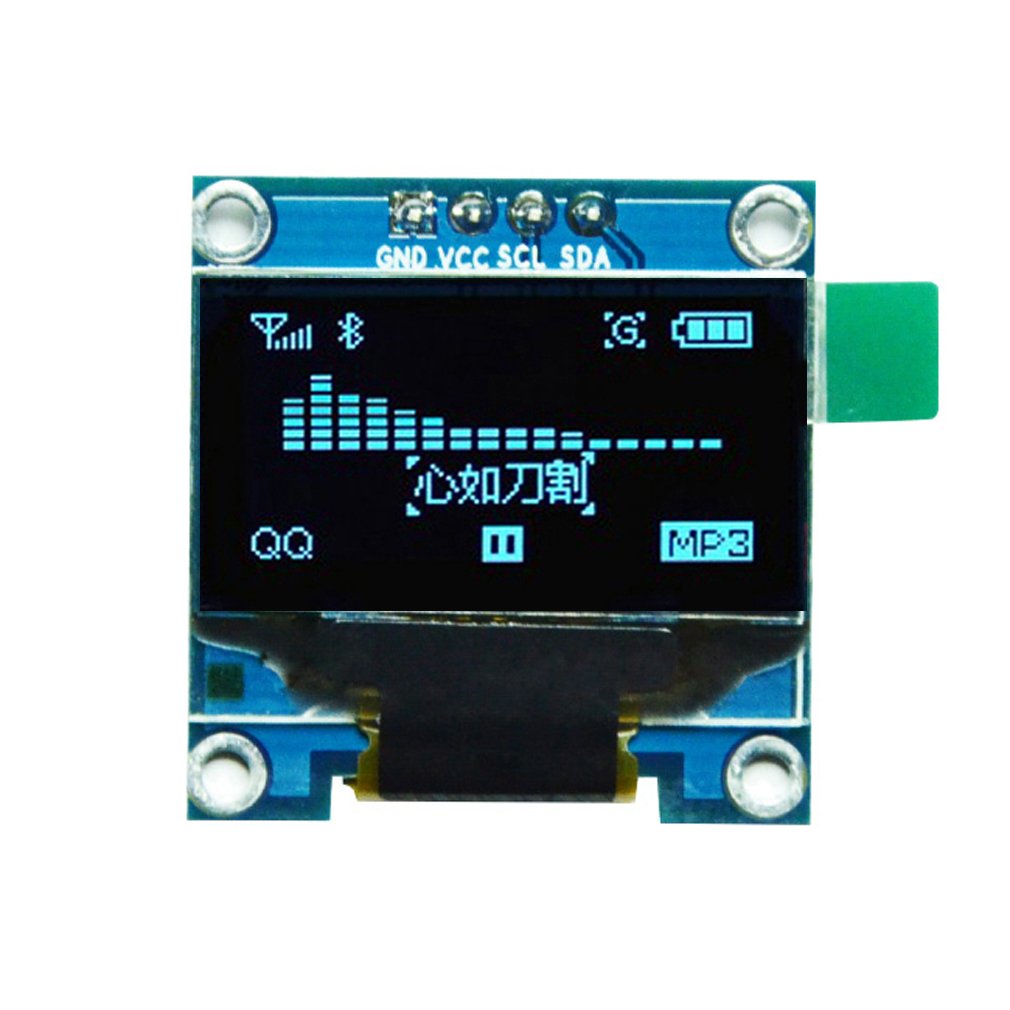 Hailege 0.96" SSD1306 I2C IIC OLED LCD Display 128X64 OLED For 51 STM34