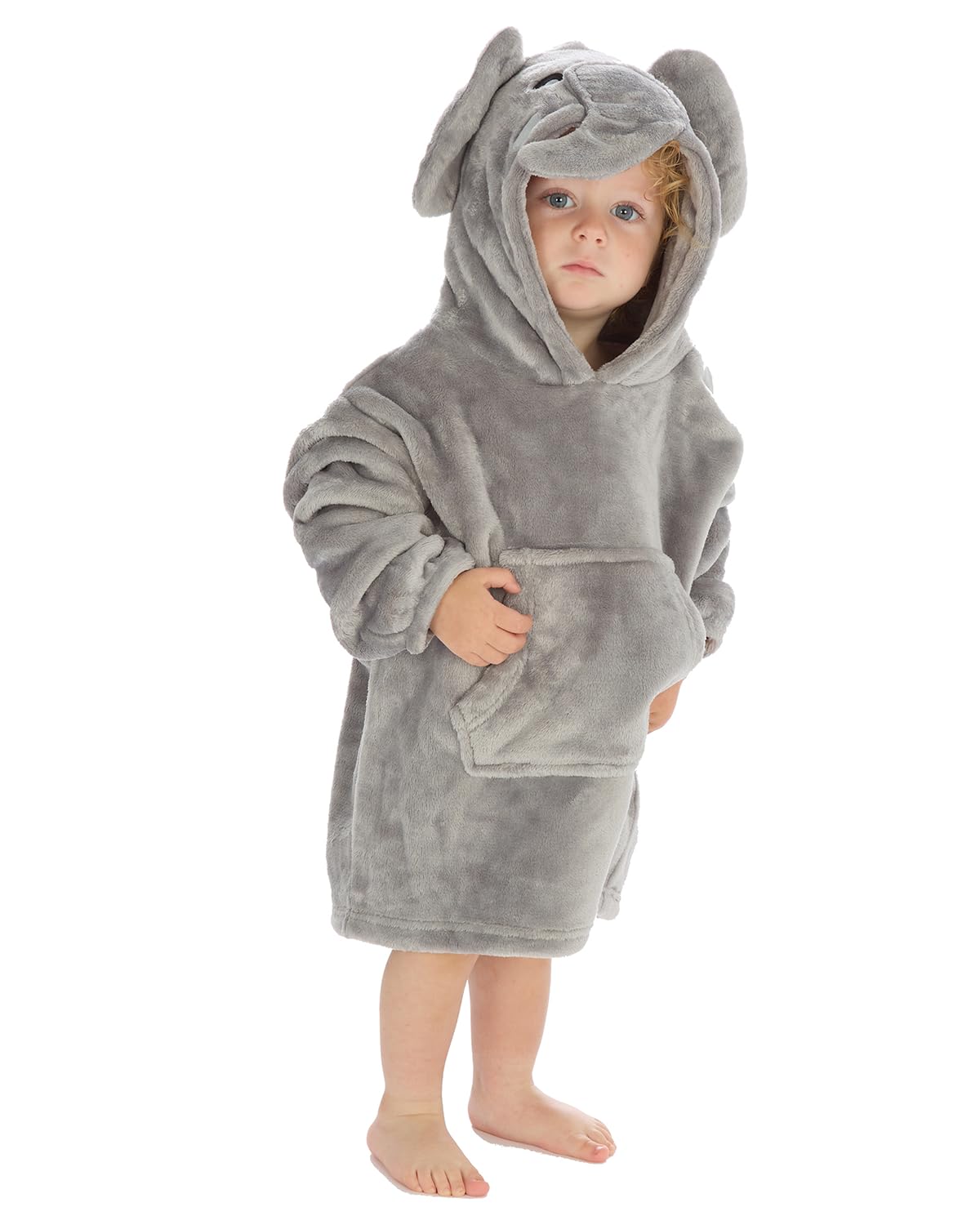 Slumber Hut Elephant Infants Oversized Hoodie 18C1086 18 Months-3 Years