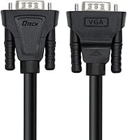 Vista 3 de DTech Cable VGA a VGA de 5 pies para proyector de monitor de computadora 1080p de alta resolución (4.9 ft)