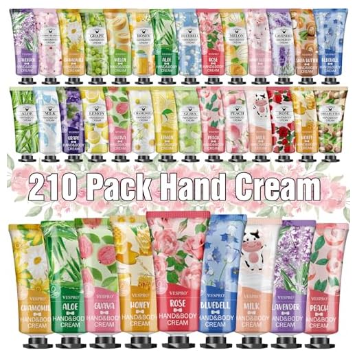 210 Pack Moisturizing Hand Cream Set