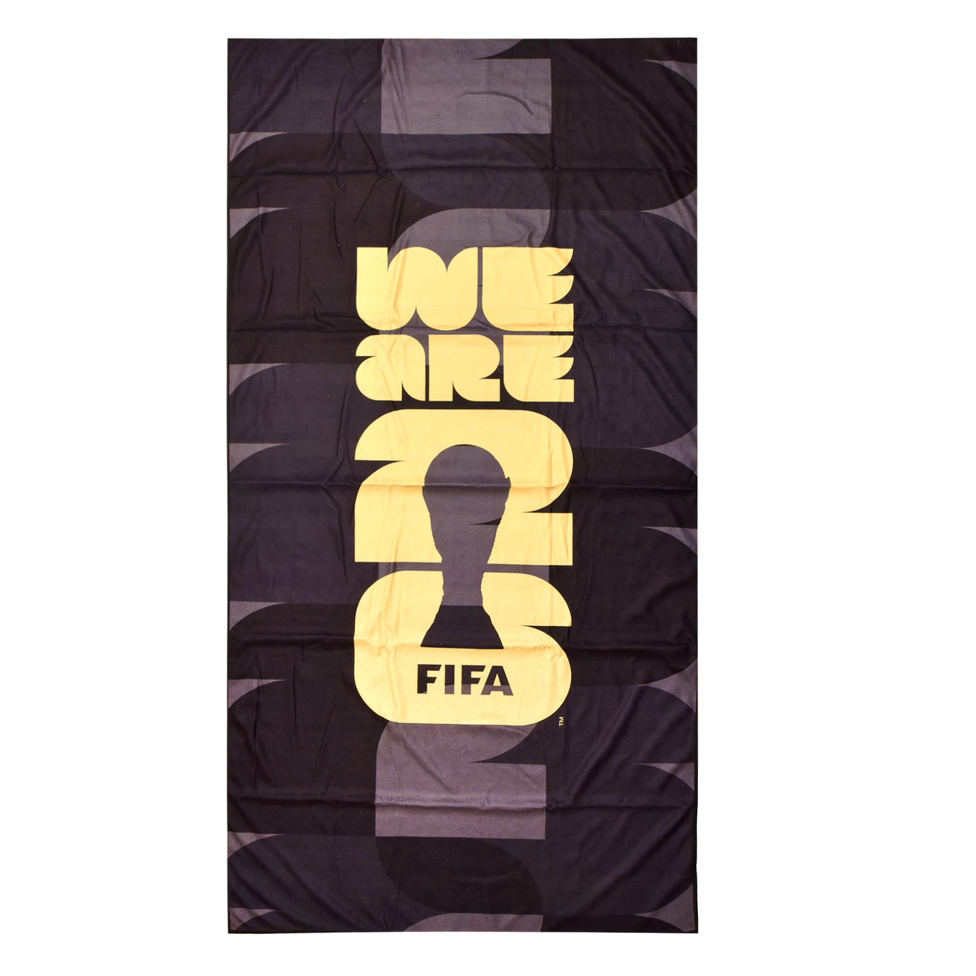 Amazon.com: Official 2026 FIFA World Cup Emblem Black Towel