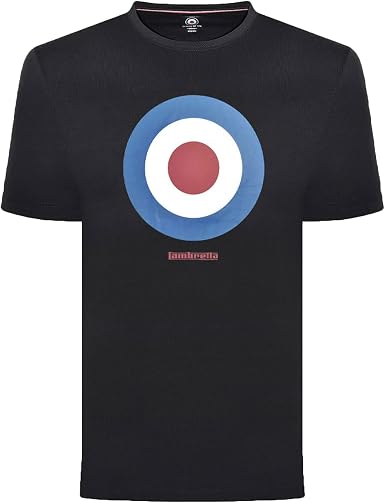 Lambretta Mens Target Retro T-Shirt 
