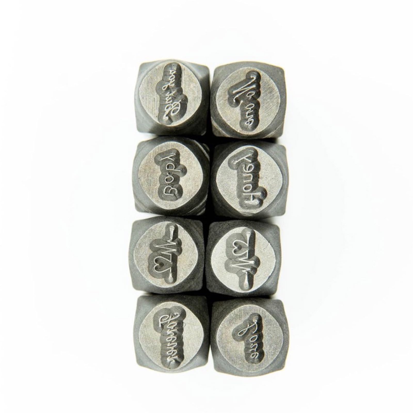 Paquete de 8 cinceles profesionales para tallar joyas, herramienta de yunque de metal para hacer joyas y texturizar equipos de joyería, equipo de fabricación de joyas