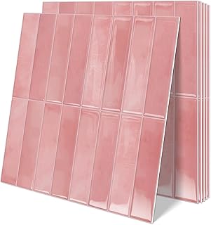 10 Sheets Upgraded Thicker Design Subway Tile Peel and Stick Backsplash