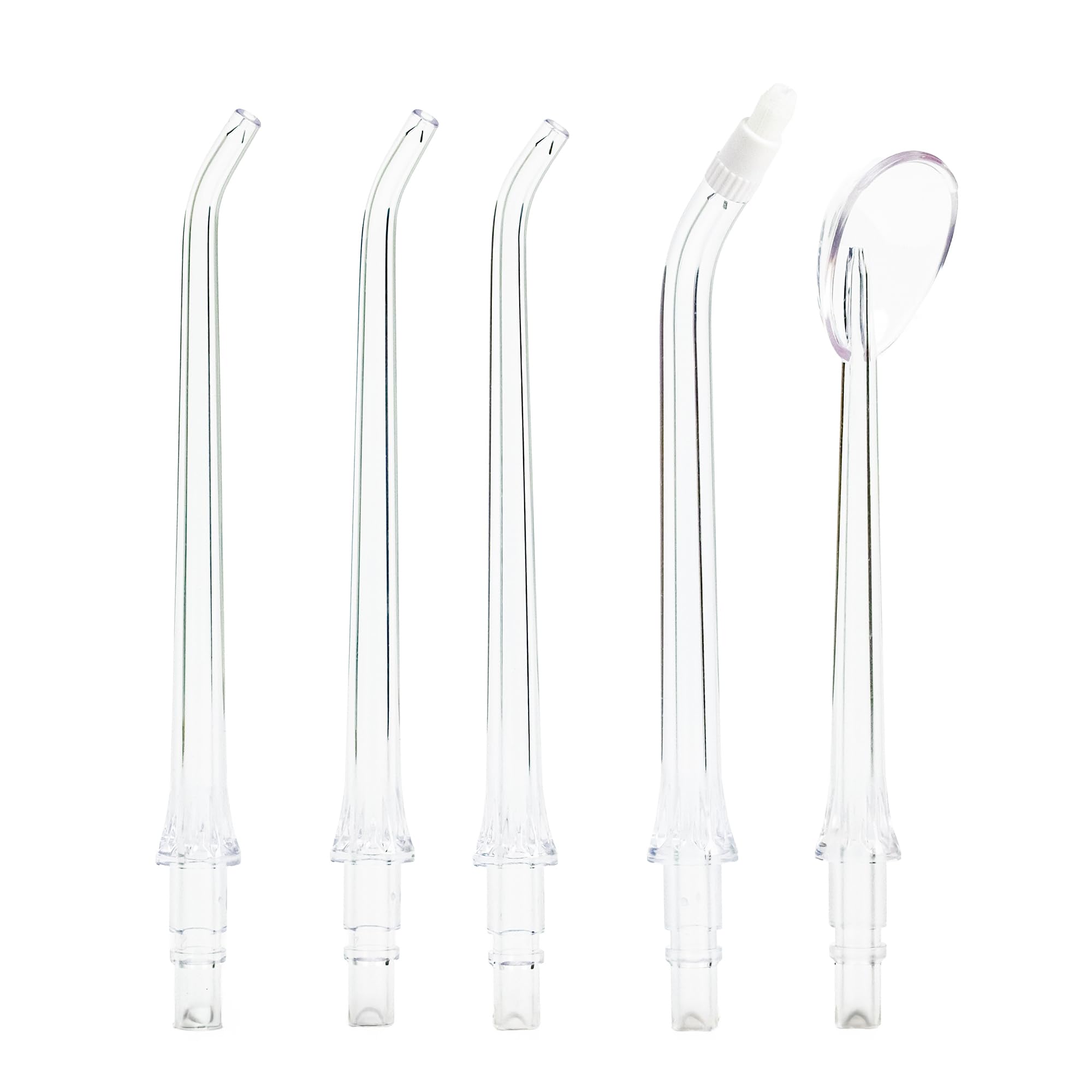 Whites Beaconsfield Idropulsore Dentale Portatile Elettrico Bianco con Serbatoio da 230 ml - Irrigatore Orale con Modalità Regolabili - Pulitore Denti ad Acqua per Gengive Sensibili - Ricaricabile