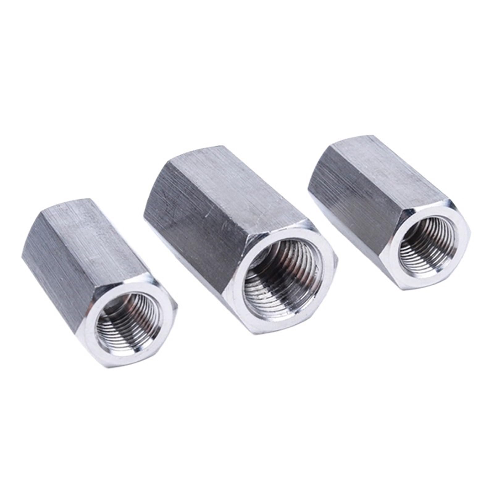 M6 M8 M10 M14 M16 M18 M20 Female Thread 304 Stainless Steel Hex Socket High Pressure Coupling Connector Pipe Fitting(M20x1.5) Brass Hose