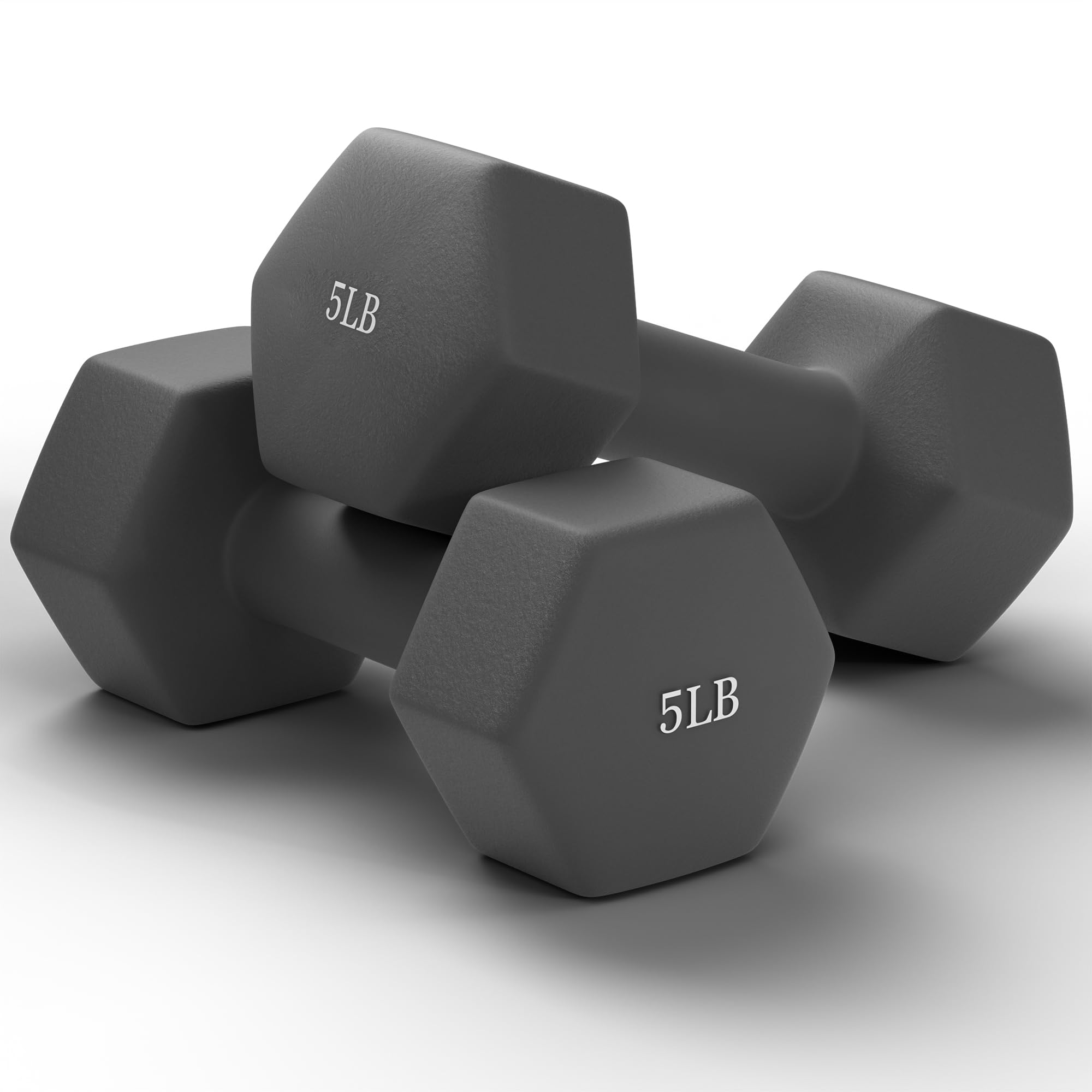 GRETERST Zestaw hantli powlekane gumą sześciokątne obciążniki dłoni ćwiczenia i fitness do ćwiczeń w domu siłowni treningów siłowych sprzęt do treningu siłowego
