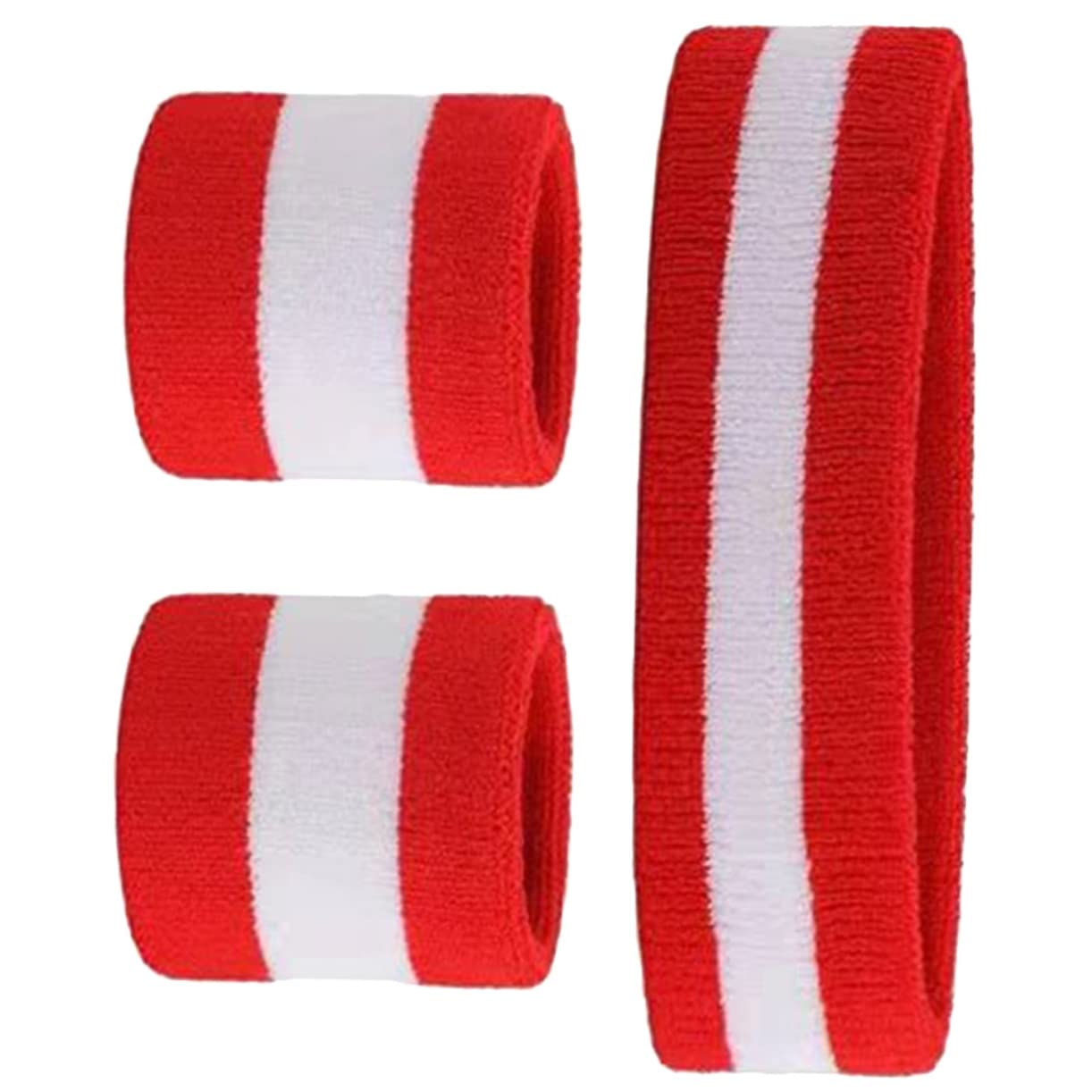 Toddmomy Braccialetto per fascia sportiva fodera della fascia tergisudore fascia antisudore Uomini fascia per Polsino sportivo con fasce per il sudore fascia atletica cotone