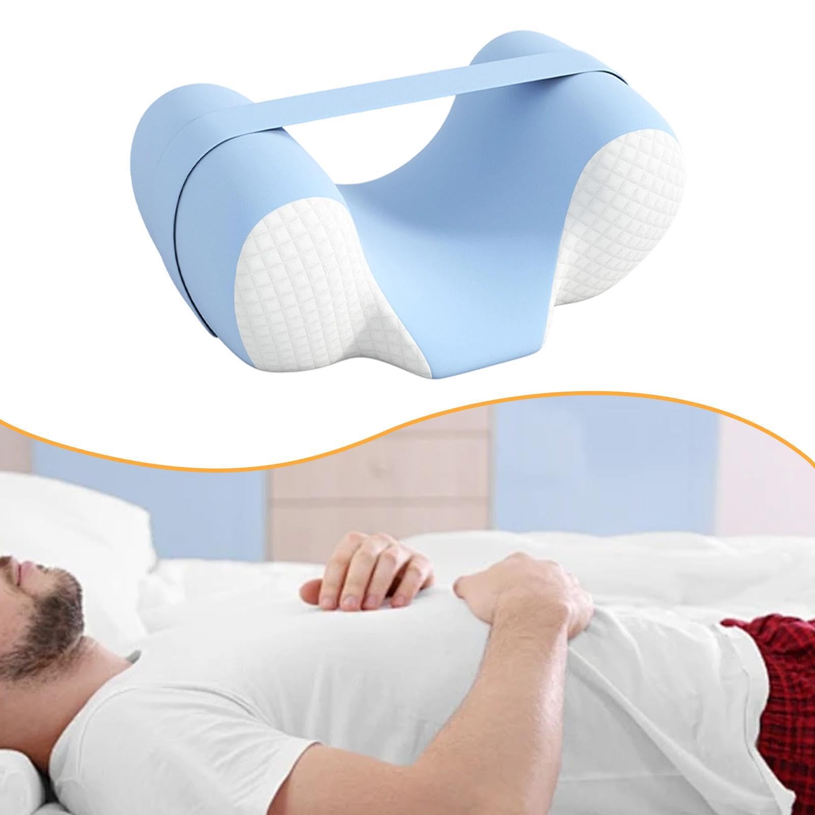 Sharplace Cuscino per dormire sulla schiena in memory foam, pratico e confortevole, mantiene la testa dritta e antirughe.