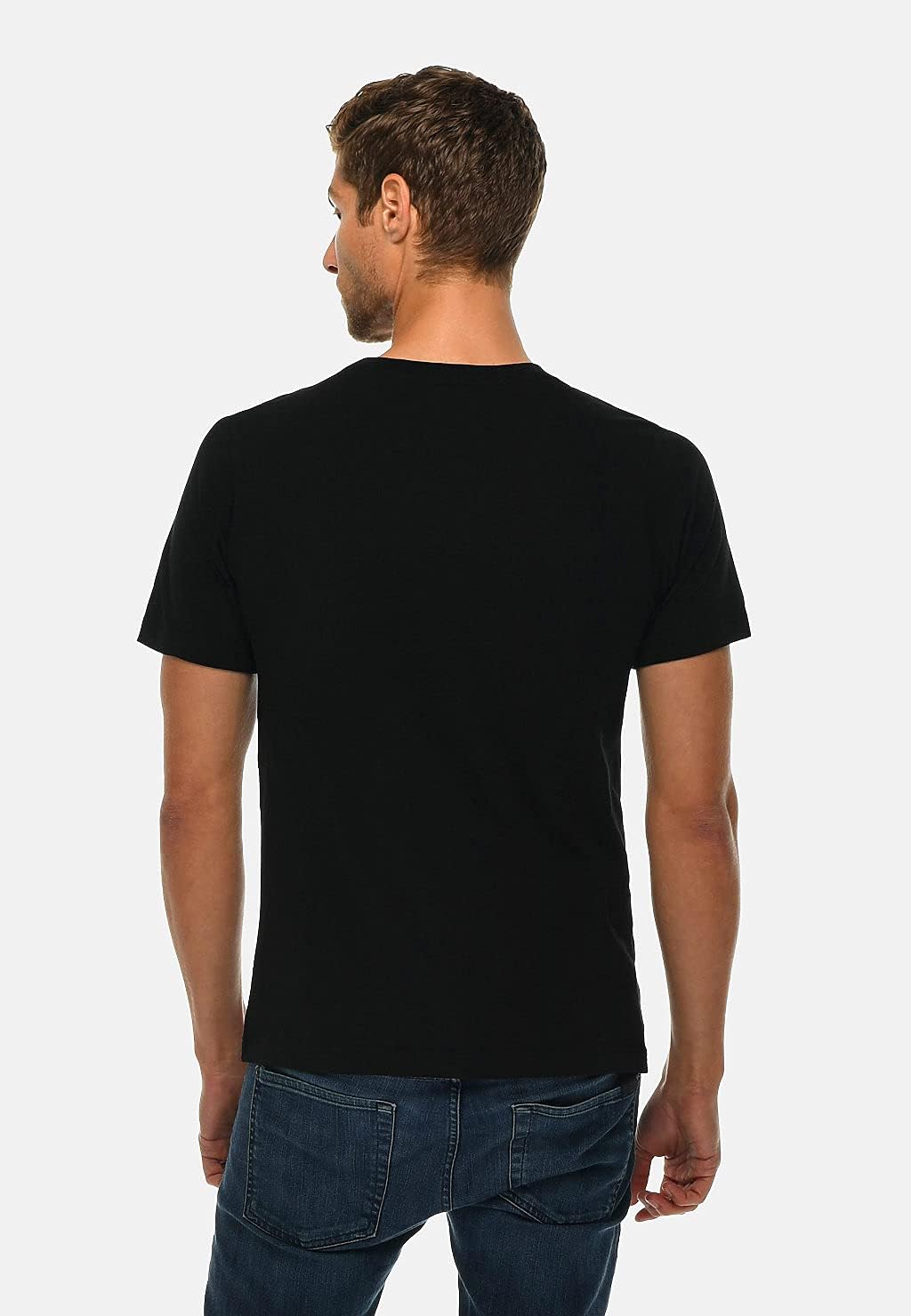 Lane Seven Unisex Deluxe T-Shirt XL Black - Image 3