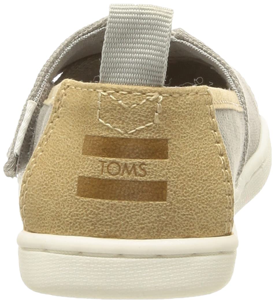 TOMS Tiny Alpargata, Espadrillas Unisex - Bambini e ragazzi, Grey Brown, 27 EU