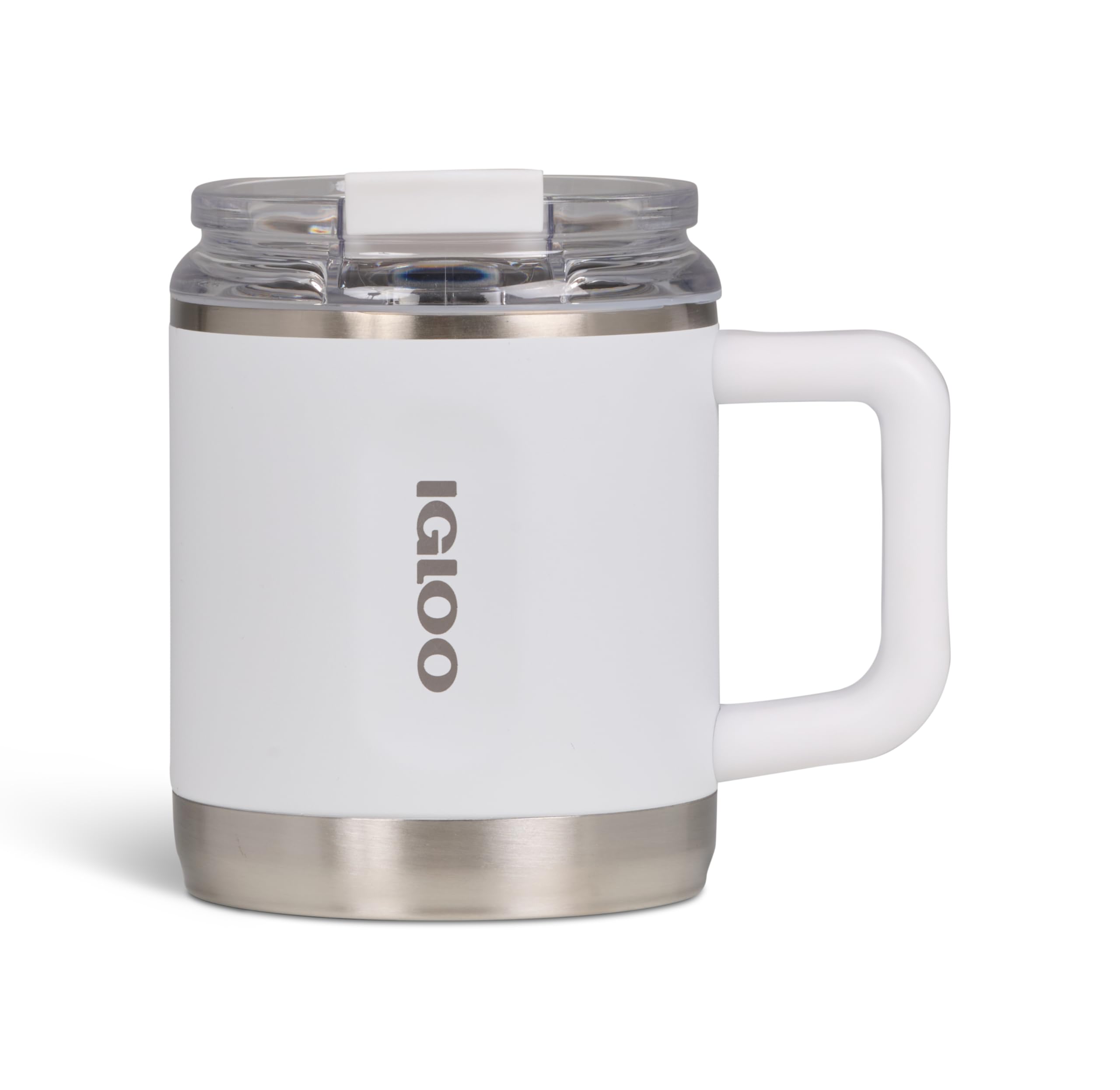 IGLOO Coffee Mug Kaffeebecher – Isolierter Thermobecher aus Edelstahl, 430 ml – Auslaufsicher, Doppelwandig, Ideal für Büro, Reisen & Outdoor – Hält Getränke heiß & kalt