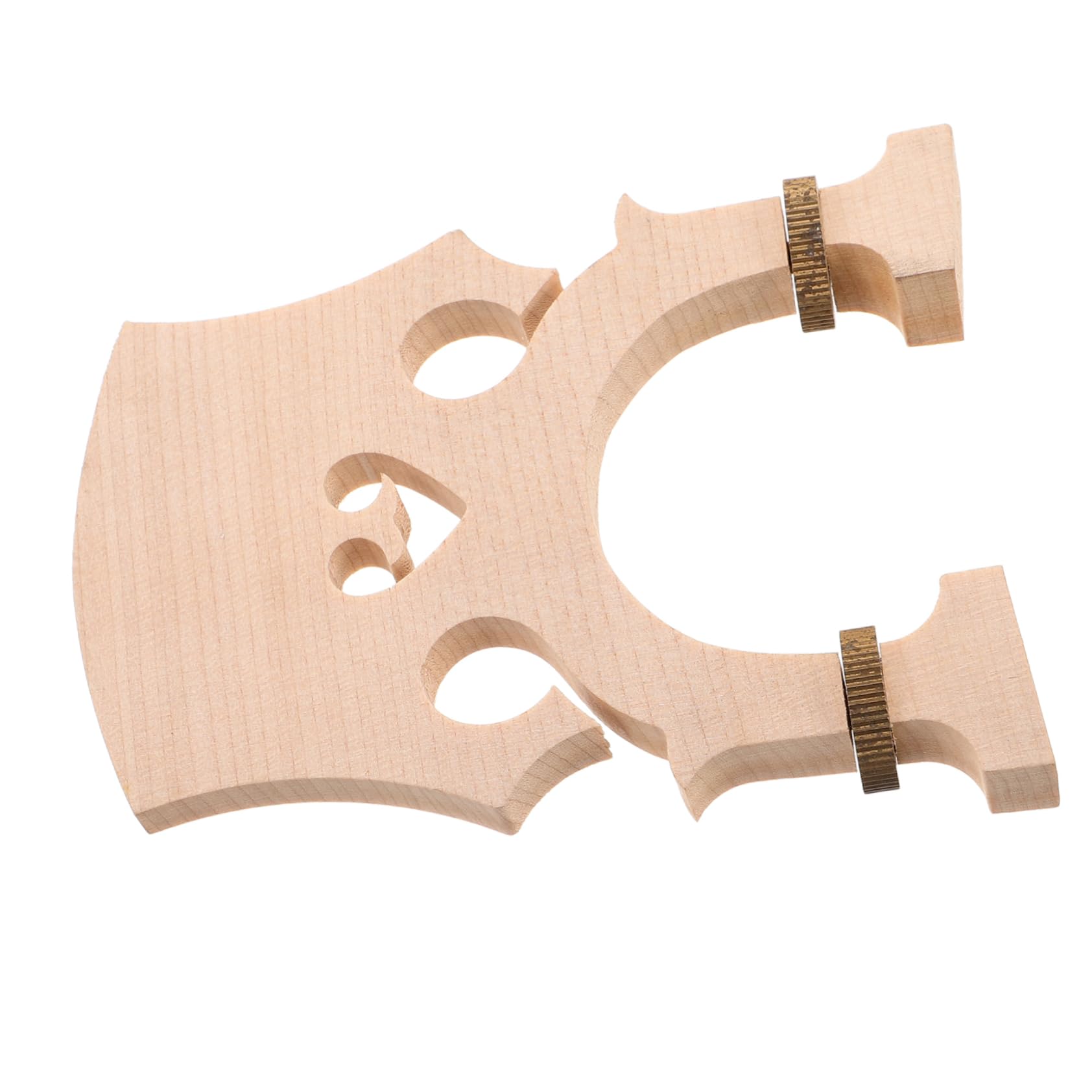 Adjustable European Maple Cello Bridge for Durable Design for Students and Beginners for School Orchestras and Personal Practice Enhances Sound Quality and Playing Techniques