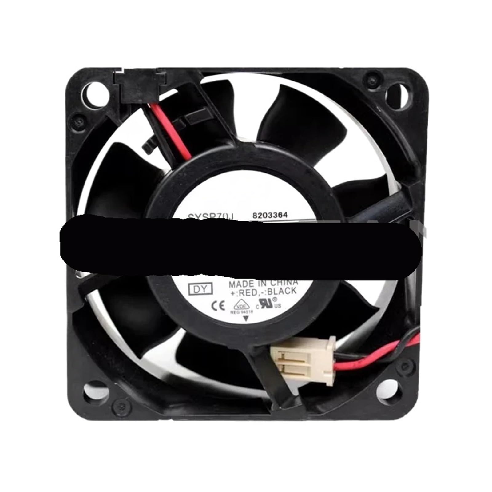JJKKOZVQF 06025SA-24S-FA 24V 0.22A 60x60x25mm 2-Wire Server Cooling Fan