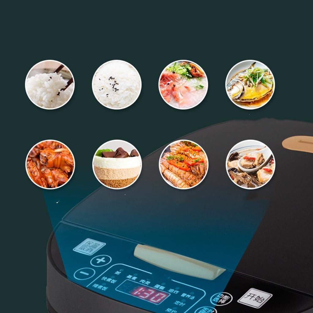 Smart 5 Liter Reservation Function Rice Cooker Home Kitchen Appliances Square Pot