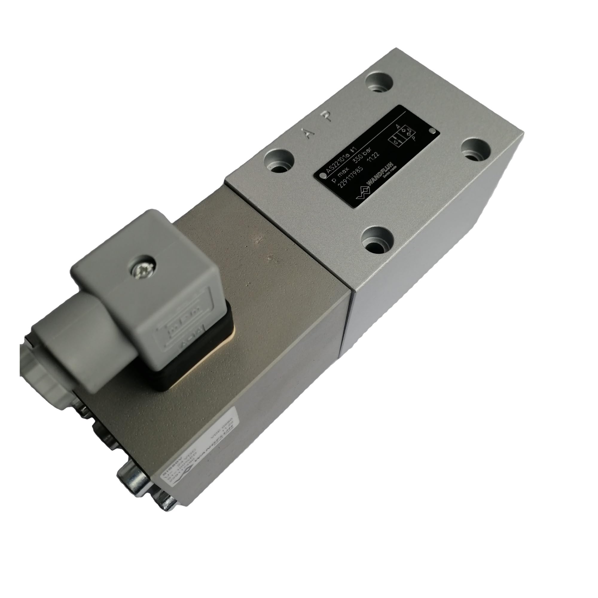 Solenoid Operated Poppet Valve AS22101a-R230