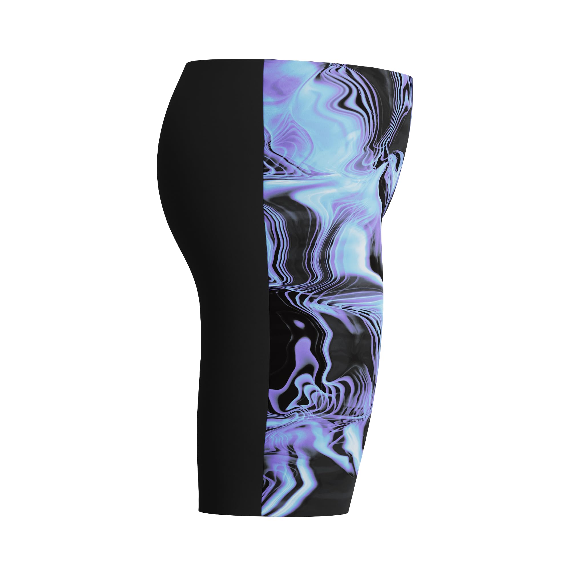 Speedo Fastskin Junior Endurance+ Max - Bañador de cintura alta para niños, color azul y morado